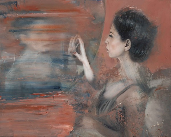 donna+allo+specchio+-+olio+su+tela+-+60x75+cm.+-+2015 bellezza gibran donna energia
